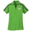 Ladies Silk Touch™ Performance Colorblock Stripe Polo Thumbnail