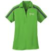 Ladies Silk Touch™ Performance Colorblock Stripe Polo Thumbnail