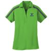 Ladies Silk Touch™ Performance Colorblock Stripe Polo Thumbnail